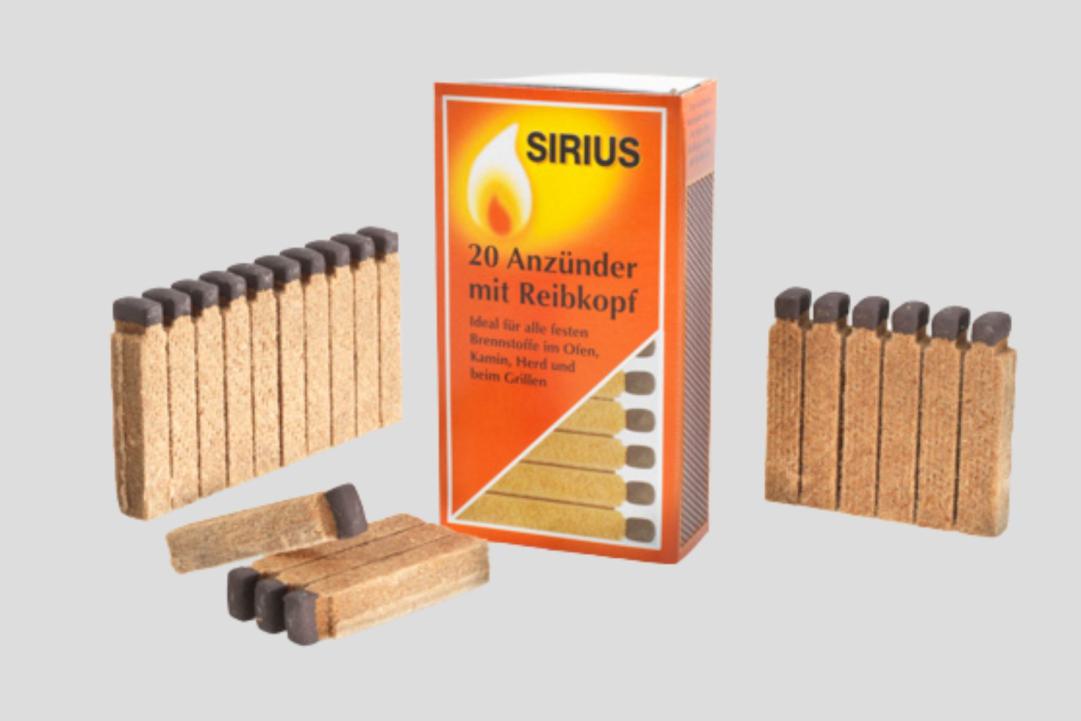 Sirius Feueranzünder mit Reibekopf